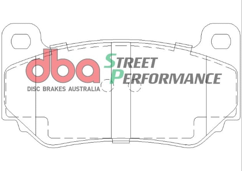 DBA Drum HSV SP PERFORMANCE Rear DBA Brake Pad SR