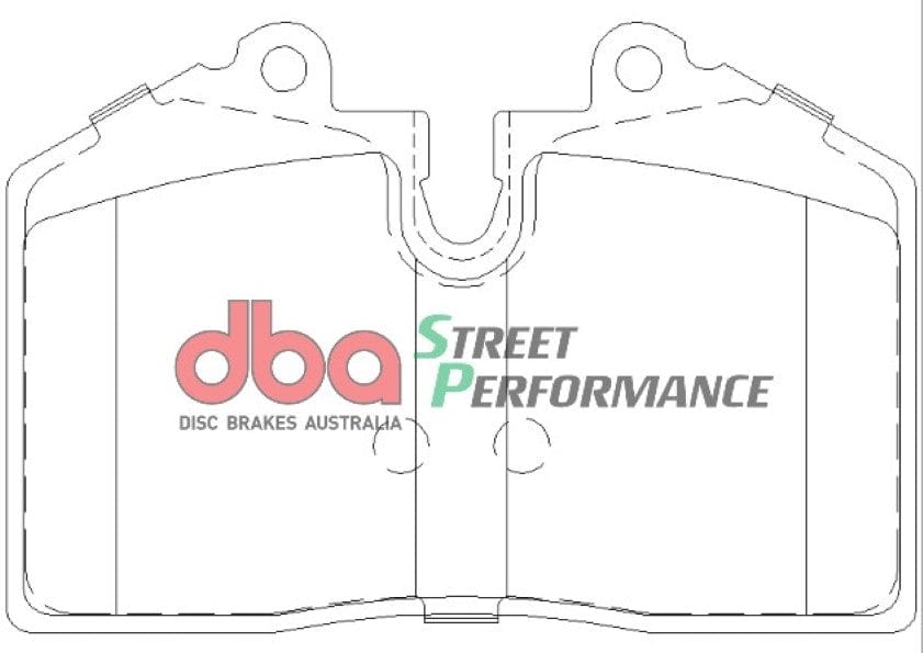 DBA Drum HSV VY Harrop Kit SP PERFORMANCE Rear DBA Brake Pad SR