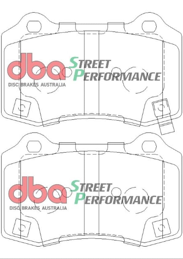 DBA Drum JEEP Grand Cherokee SRT SP PERFORMANCE Rear DBA Brake Pad SR