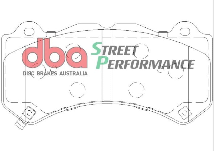 DBA Drum Jeep SRT SP PERFORMANCE Front DBA Brake Pad SR