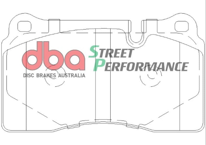 DBA Drum Landrover RANGE ROVER VOGUE SP PERFORMANCE Front DBA Brake Pad SR