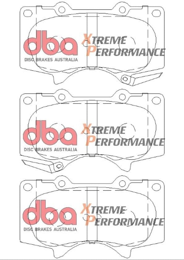DBA Drum Mitsubishi Pajero NS/NT/NW/NX 07-16 DBA XP PERFORMANCE Front Brake Pad SR