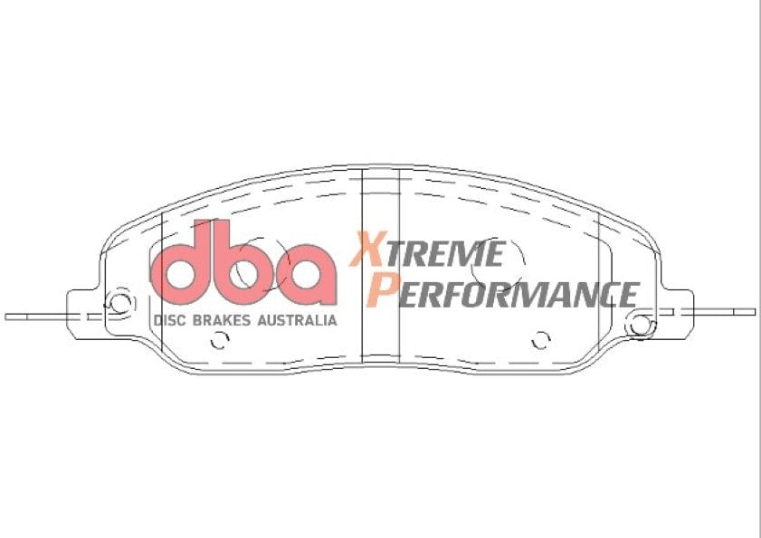 DBA Drum Mustang 05-10 XP PERFORMANCE Front DBA Brake Pad SR
