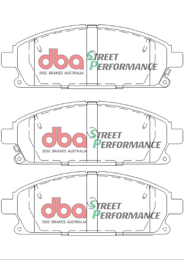DBA Drum Nissan Elgrand _E5_/E50/E51 96-10 DBA SP PERFORMANCE Front Brake Pad SR