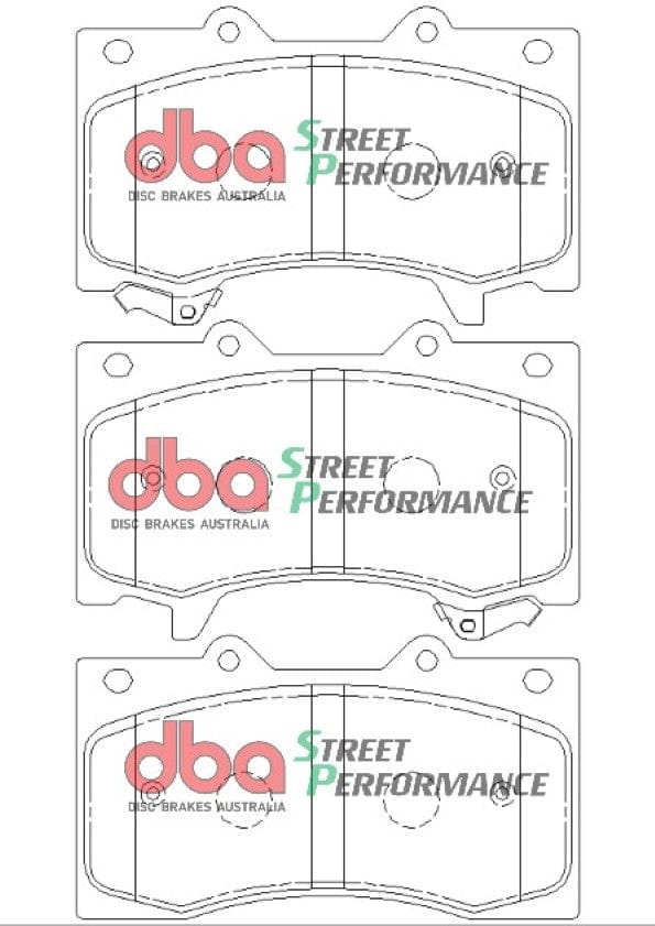 DBA Drum Nissan Patrol Y62 SP PERFORMANCE Front DBA Brake Pad SR