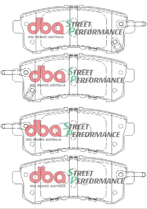 DBA Drum Nissan Patrol Y62 SP PERFORMANCE Rear DBA Brake Pad SR