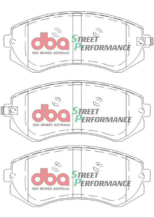 DBA Drum Nissan Pulsar N14 91-96 DBA SP PERFORMANCE Rear Brake Pad SR