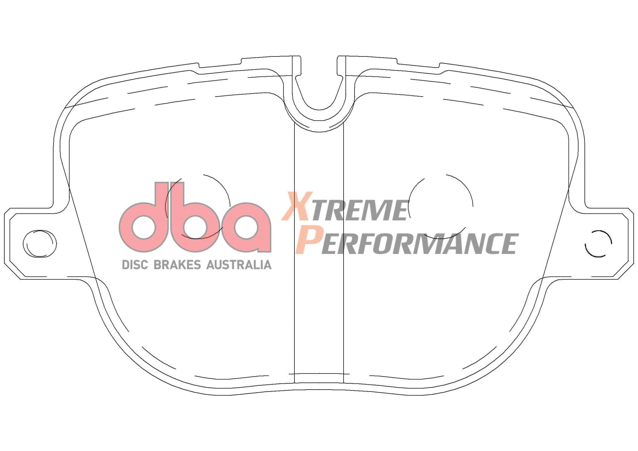 DBA Drum Range Rover Sport Vogue TRW Caliper 09- XP PERFORMANCE Rear DBA Brake Pad SR