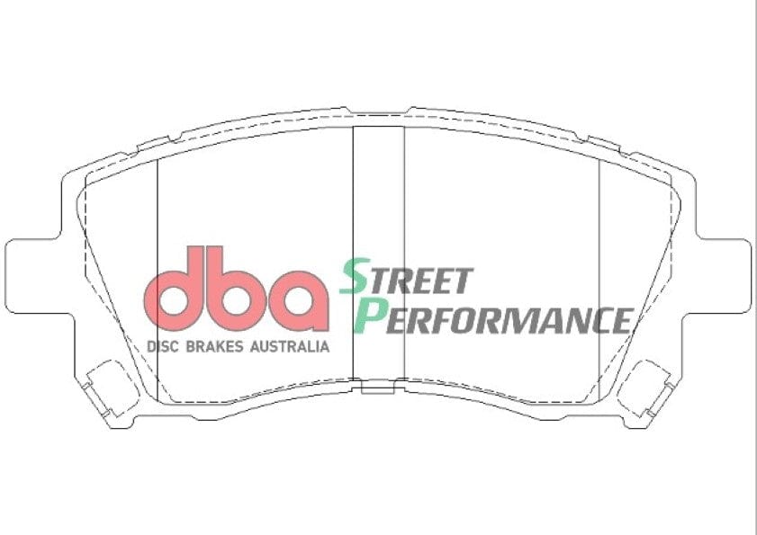 DBA Drum Subaru Forester SF/SF5 98-02 DBA SP PERFORMANCE Front Brake Pad SR