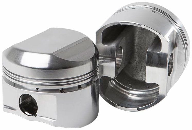 DIAMOND 4.500" bore, 4.500" stroke, 7.100" rod length, +65cc dome volume Diamond Pistons 572 Hemi Dome Top Forged Pistons With Rings D52570-8 SR