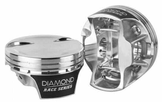 DIAMOND LSX Dish Top Forged Pistons With Rings LSX Dish Top Forged Pistons With Rings SR