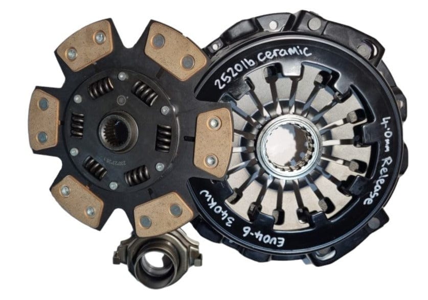 Drews Automotive Drews Evo 4 5 6 Stage 4 6 Puk Sprung 230mm Ceramic - Drew's SR