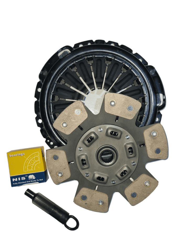 Drews Automotive No Flywheel / No bolts / No bolts 6 PUK Sprung Heavy Duty Rb25det Clutch Kit - Stage 5 - Drew's SR