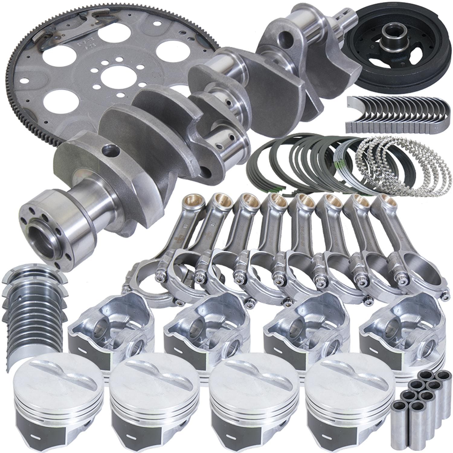 Eagle Specialty Products Eagle Street Performance Rotating Assemblies with Silv-O-Lite Claimer Pistons B15405L04053 SR