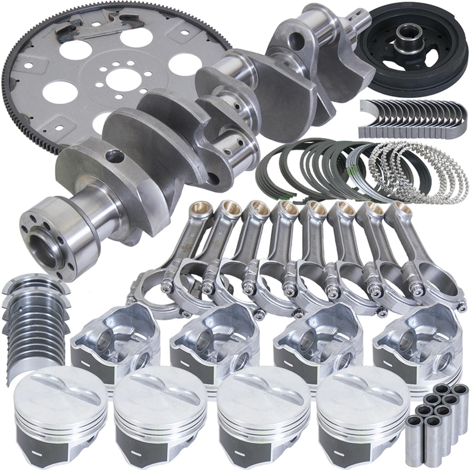 Eagle Specialty Products Eagle Street Performance Rotating Assemblies with Silv-O-Lite Claimer Pistons B15405L04068 SR