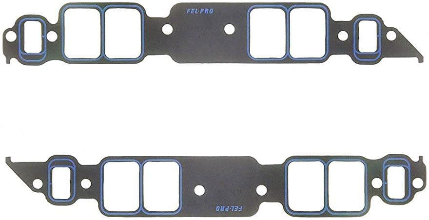 FELPRO Suit BB Chev, No Upper Bolts, No Exhaust Crossover 1.80" x 2,52" (.12 Felpro Printoseal Intake Manifold Gasket with Steel Core FE1275S-3 SR