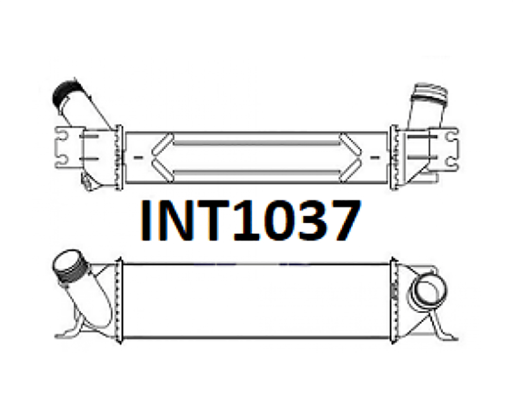 Fenix Cooling Intercooler Hyundai iLoad / H-1 TQ Diesel 2007-2012 SR