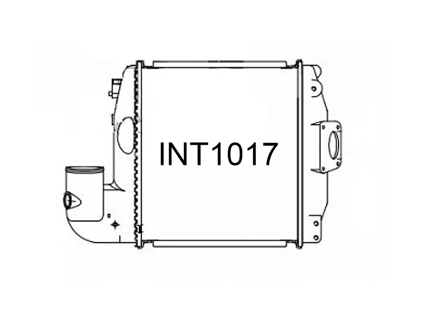 Fenix Cooling Intercooler Toyota Hilux KUN 3.0L Diesel 2004-2015 SR
