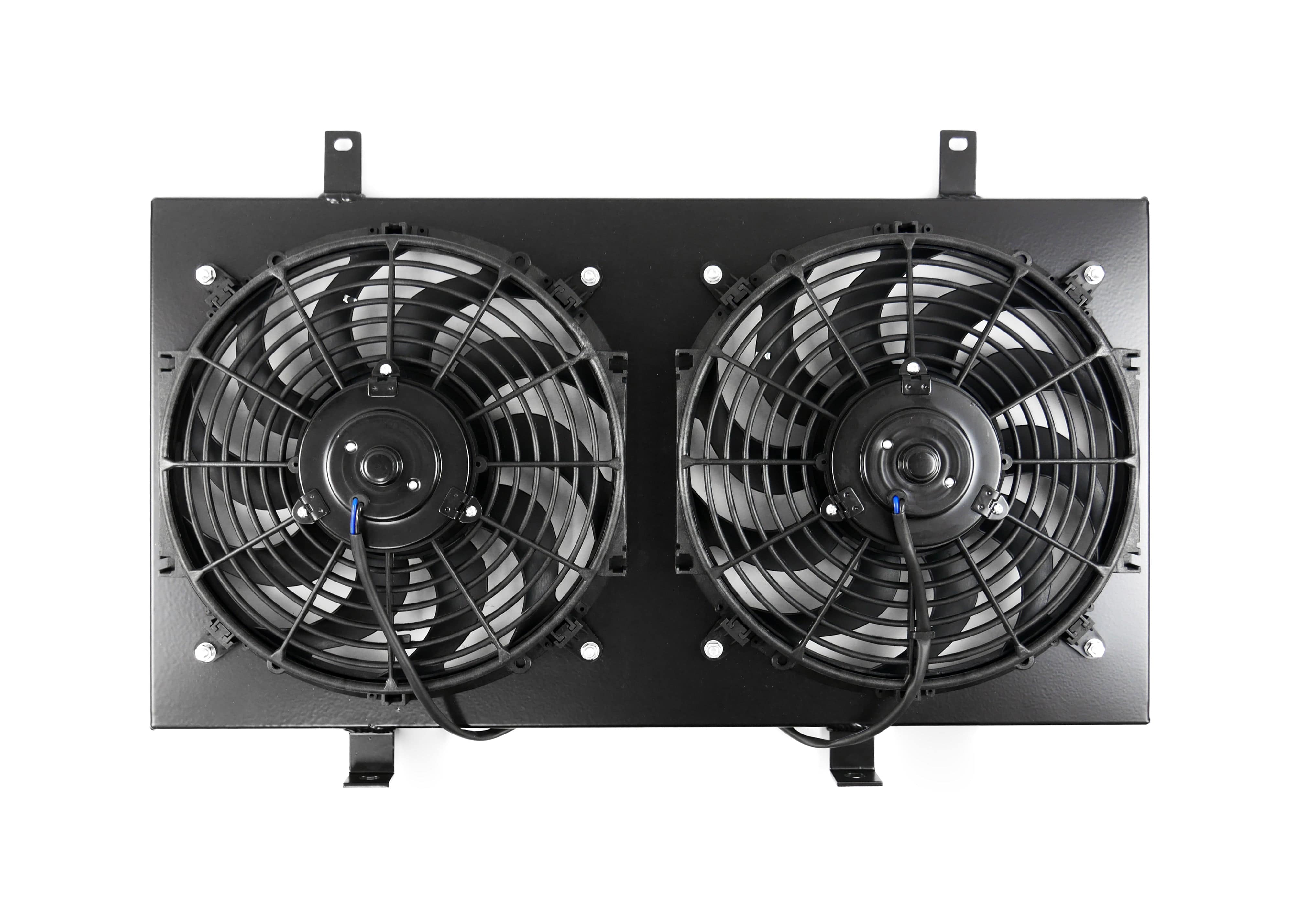 Fenix Cooling Performance Fans & Shrouds Polished Nissan Silvia / 200SX S13 & 180SX RPS13 SR20DET / DE Fan Shroud Kit SR