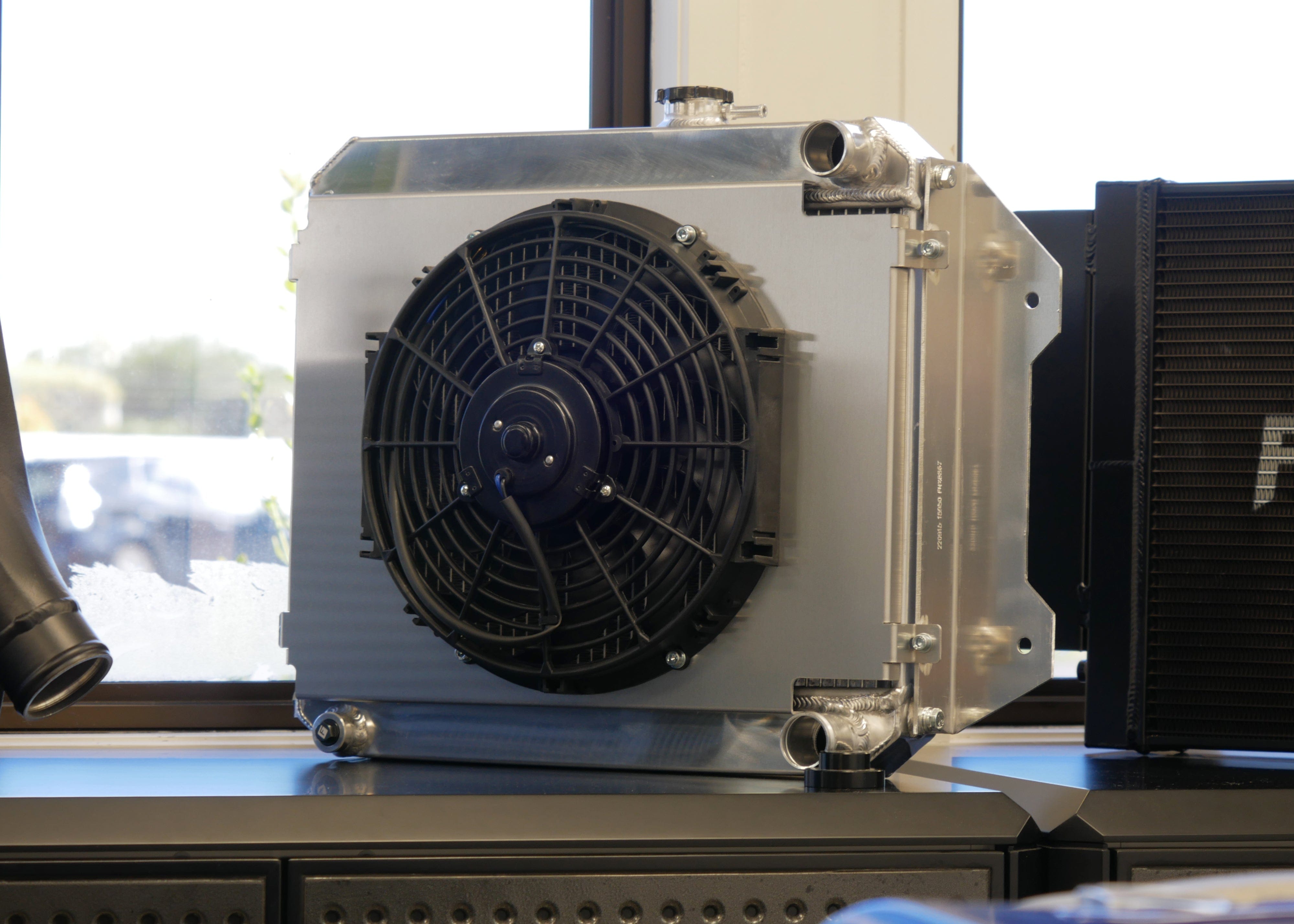 Fenix Cooling Performance Fans & Shrouds Raw Toyota Corolla KE70 Fan Shroud Kit SR