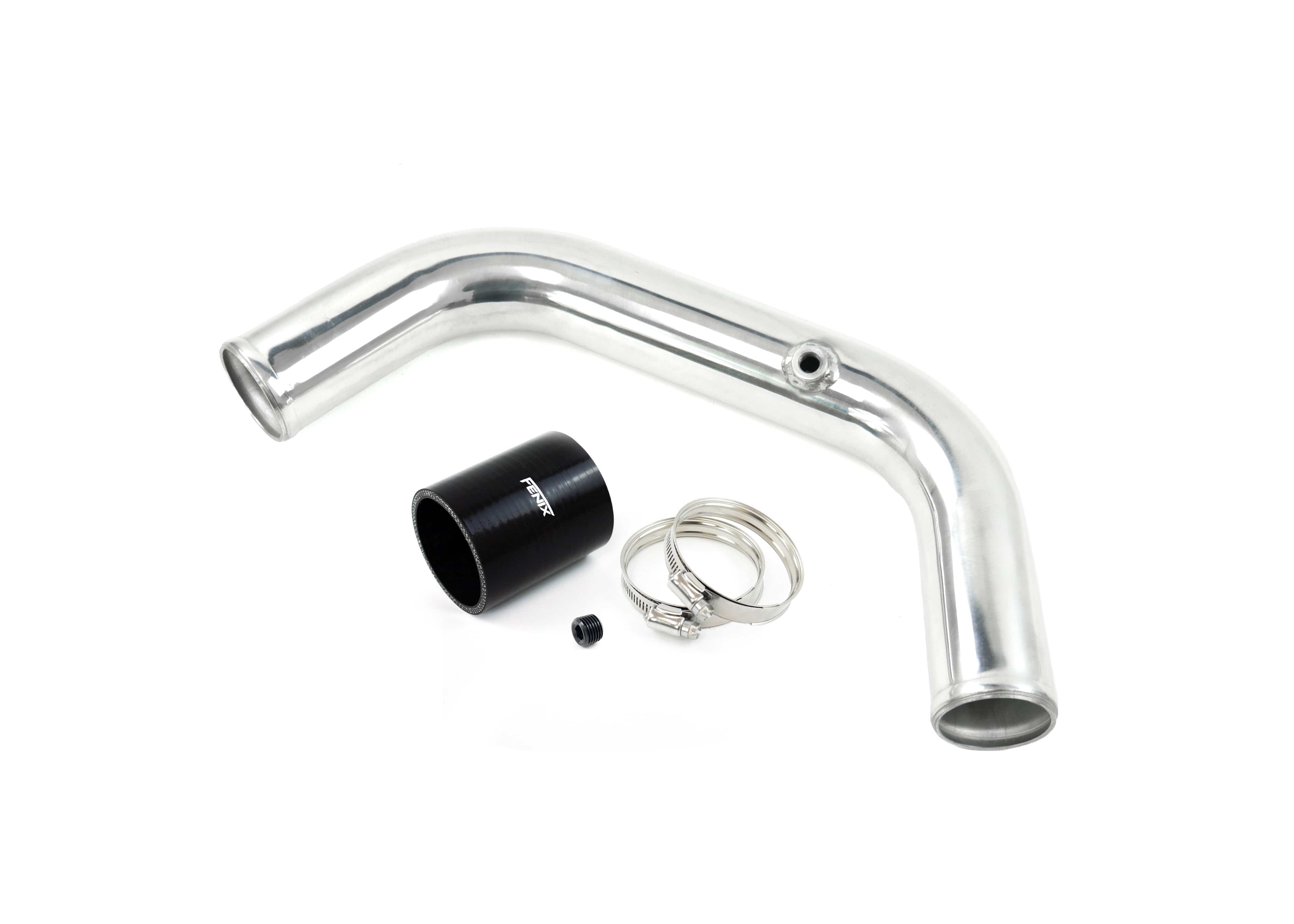 Fenix Cooling Performance Intercooler Polished / With - 1/8" NPT Sensor Port Bung / With Nissan Silvia / 200SX S14 & S15 SR20DET - Hot Pipe SR