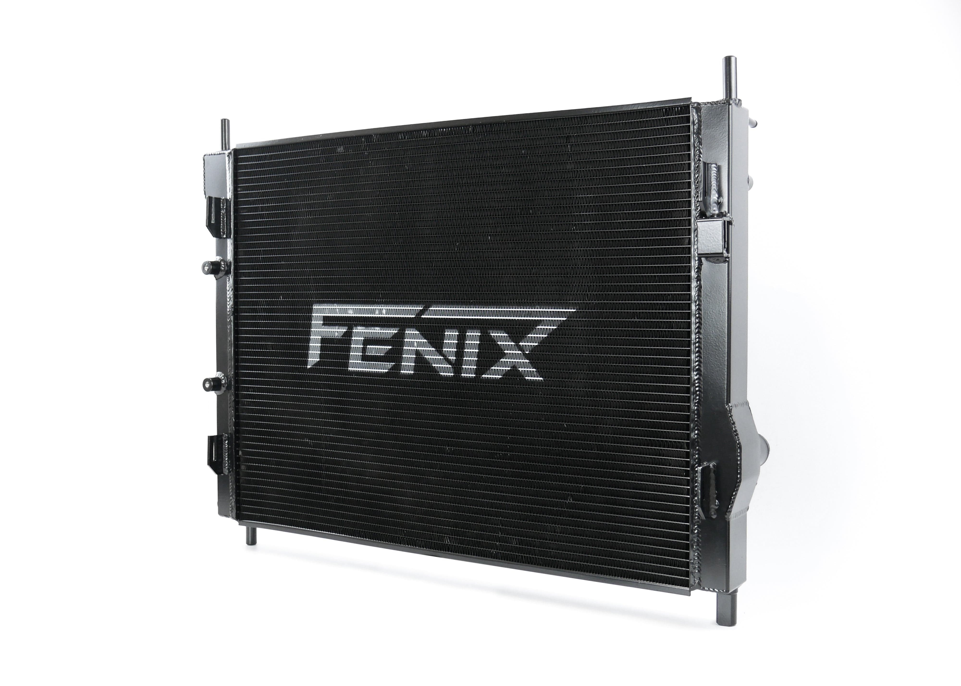 Fenix Cooling Performance Radiator Black Ford Mustang GT S550 5.0L V8 2015-2023 | Performance Radiator SR