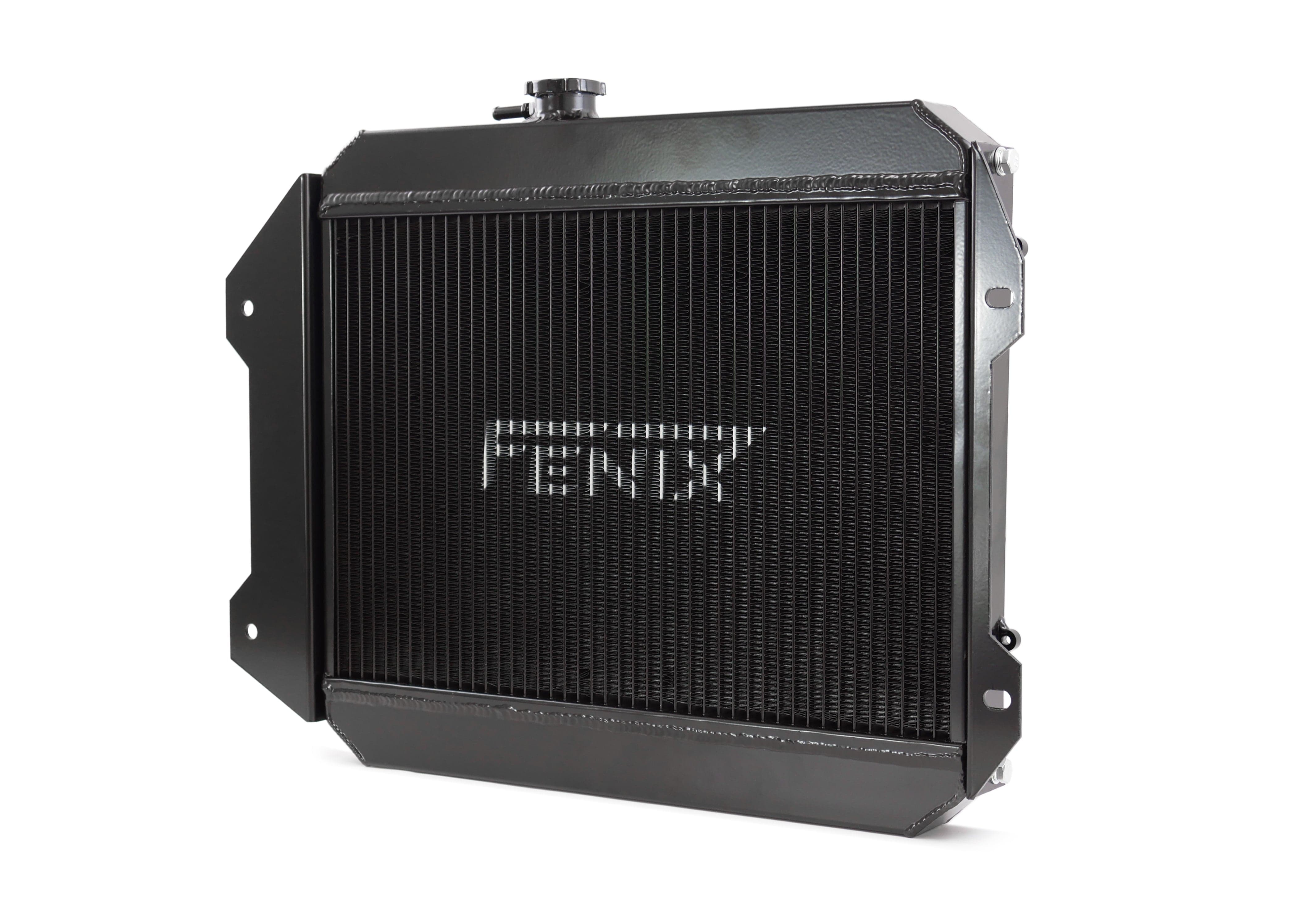 Fenix Cooling Performance Radiator Black Toyota Corolla KE70 Petrol & Diesel 1979-1987 SR