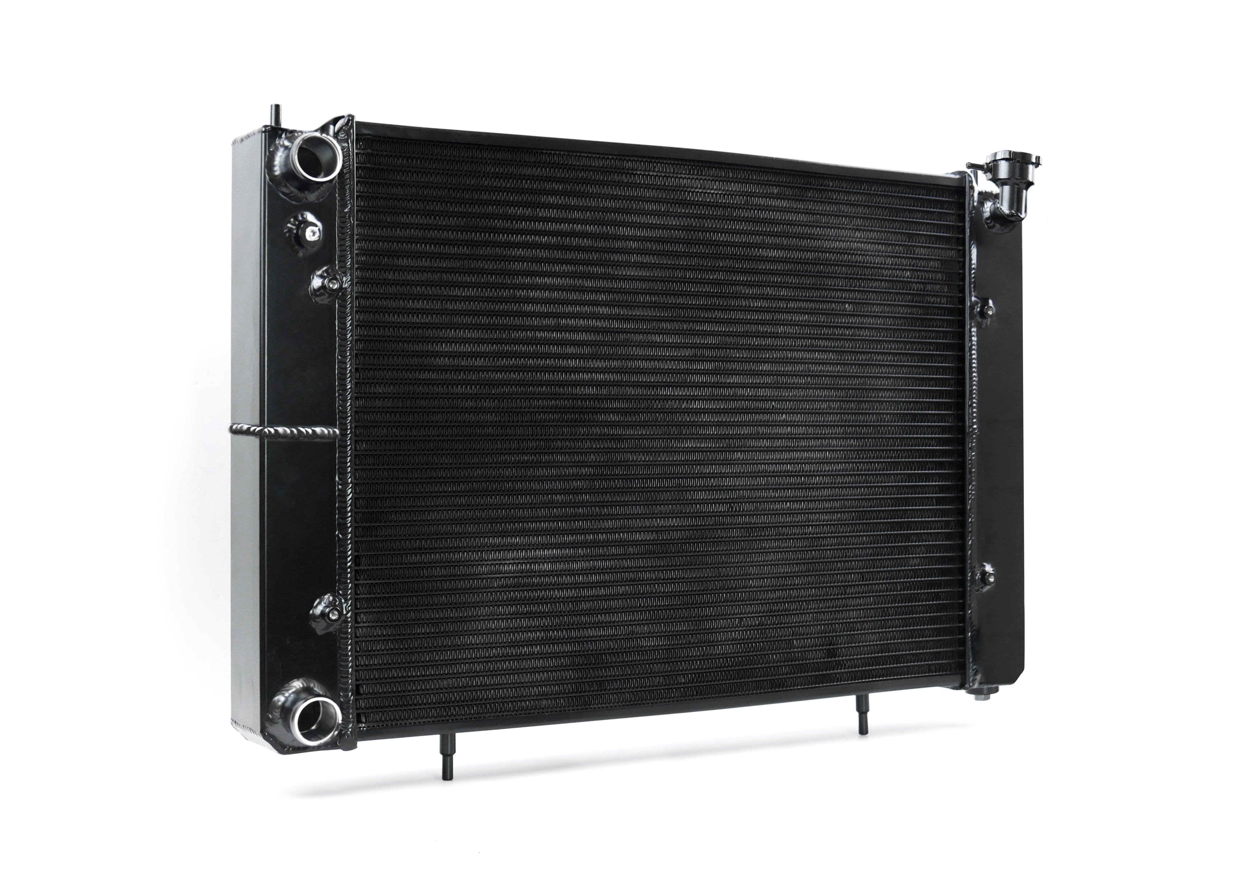 Fenix Cooling Performance Radiator Black / With x1 SPAL 2024CFM 16" Nissan Silvia S14 / S15 with K24A or LS V8 1993-2002 SR