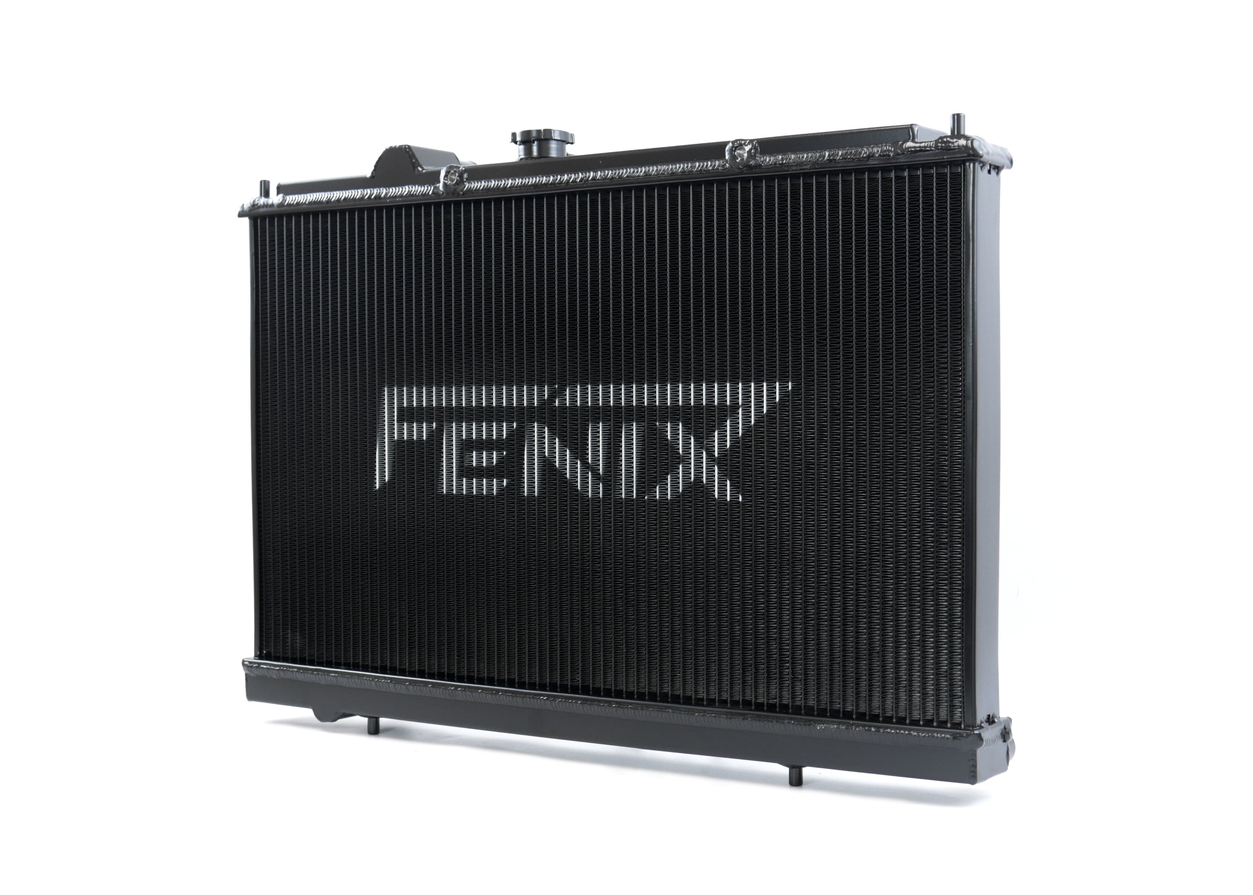 Fenix Cooling Performance Radiator Black / Without Mitsubishi Lancer Evo I, II & III 4G63 1992-1996 | Performance Radiator SR
