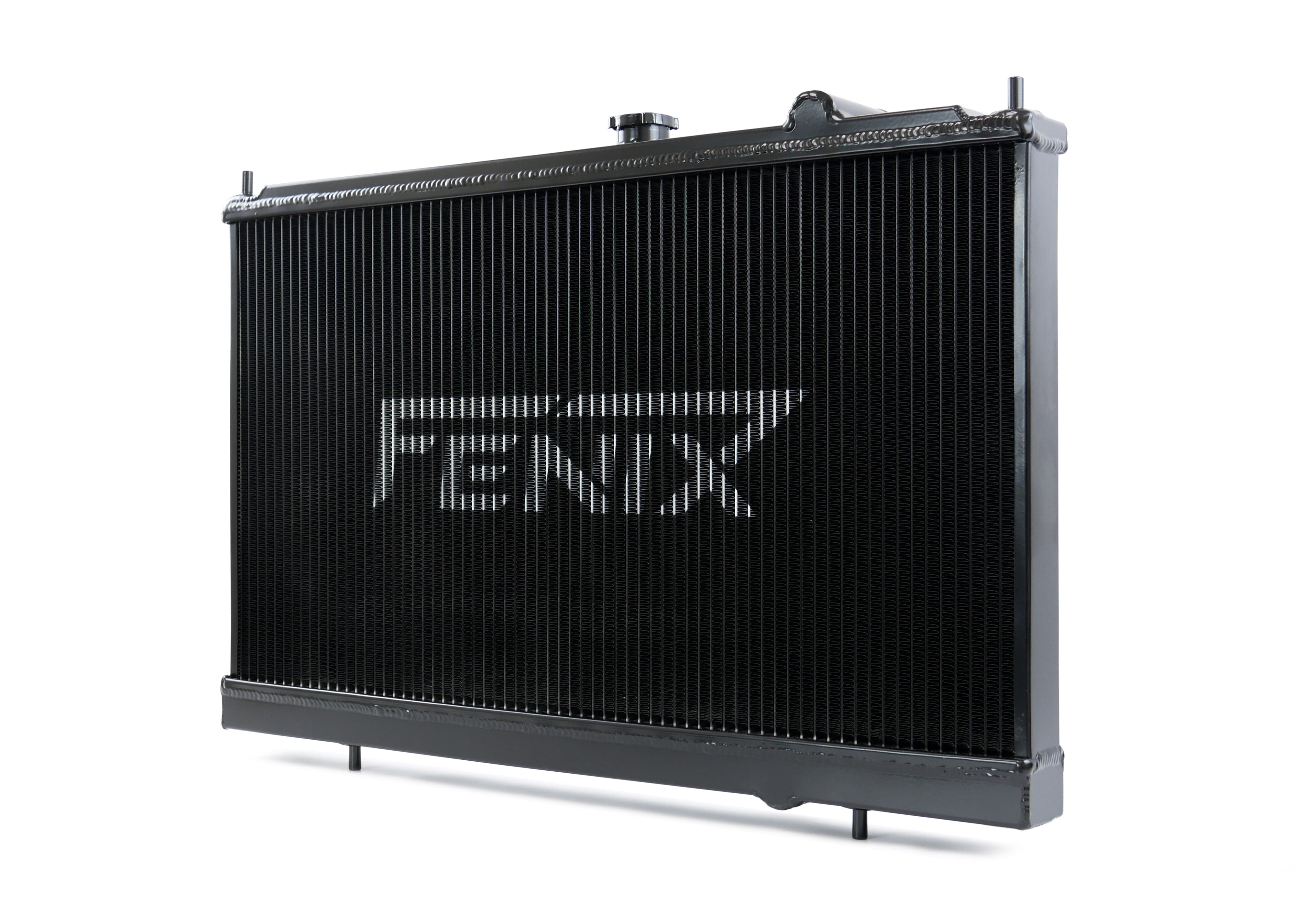Fenix Cooling Performance Radiator Raw / With Mitsubishi Lancer Evo IV, V & VI 4G63 1996-2001 | Performance Radiator SR