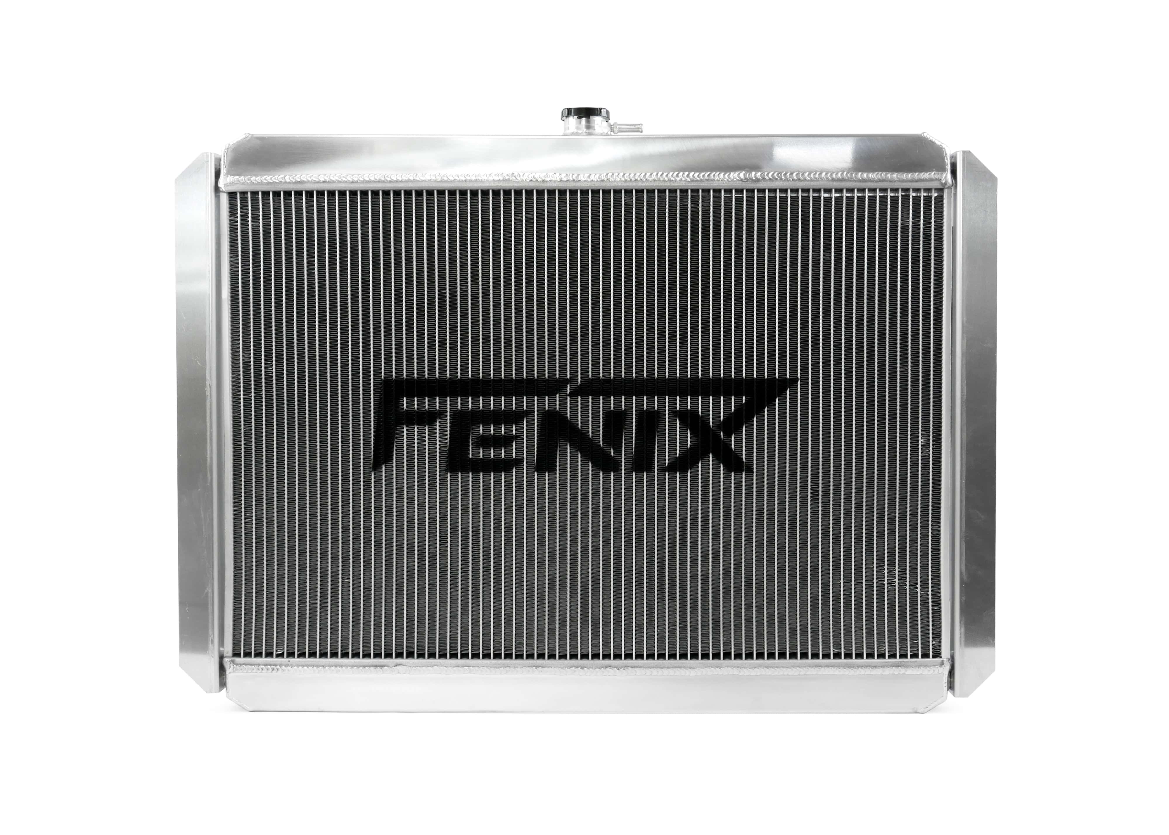 Fenix Cooling Performance Radiator Universal Large Radiator - Top Outlet Pipe Left / Bottom Outlet Pipe Right. SR