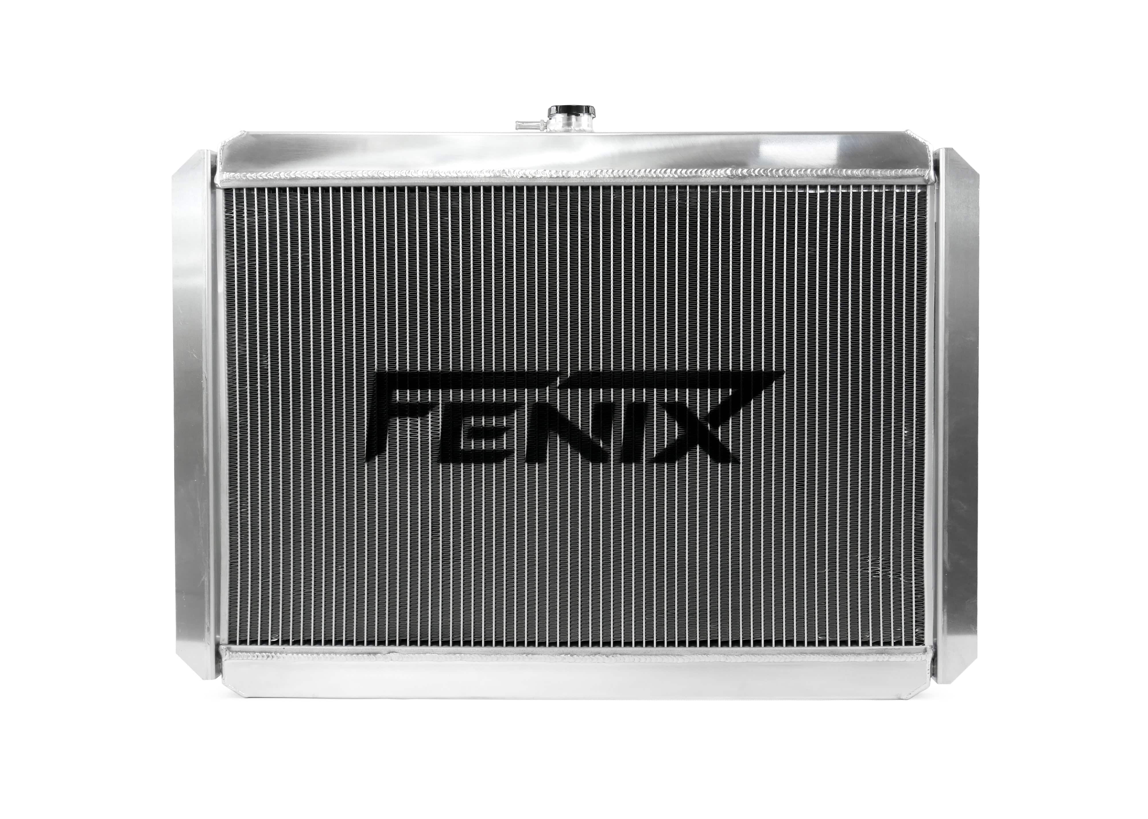 Fenix Cooling Performance Radiator Universal Large - Top Outlet Pipe Right / Bottom Outlet Pipe Left. SR