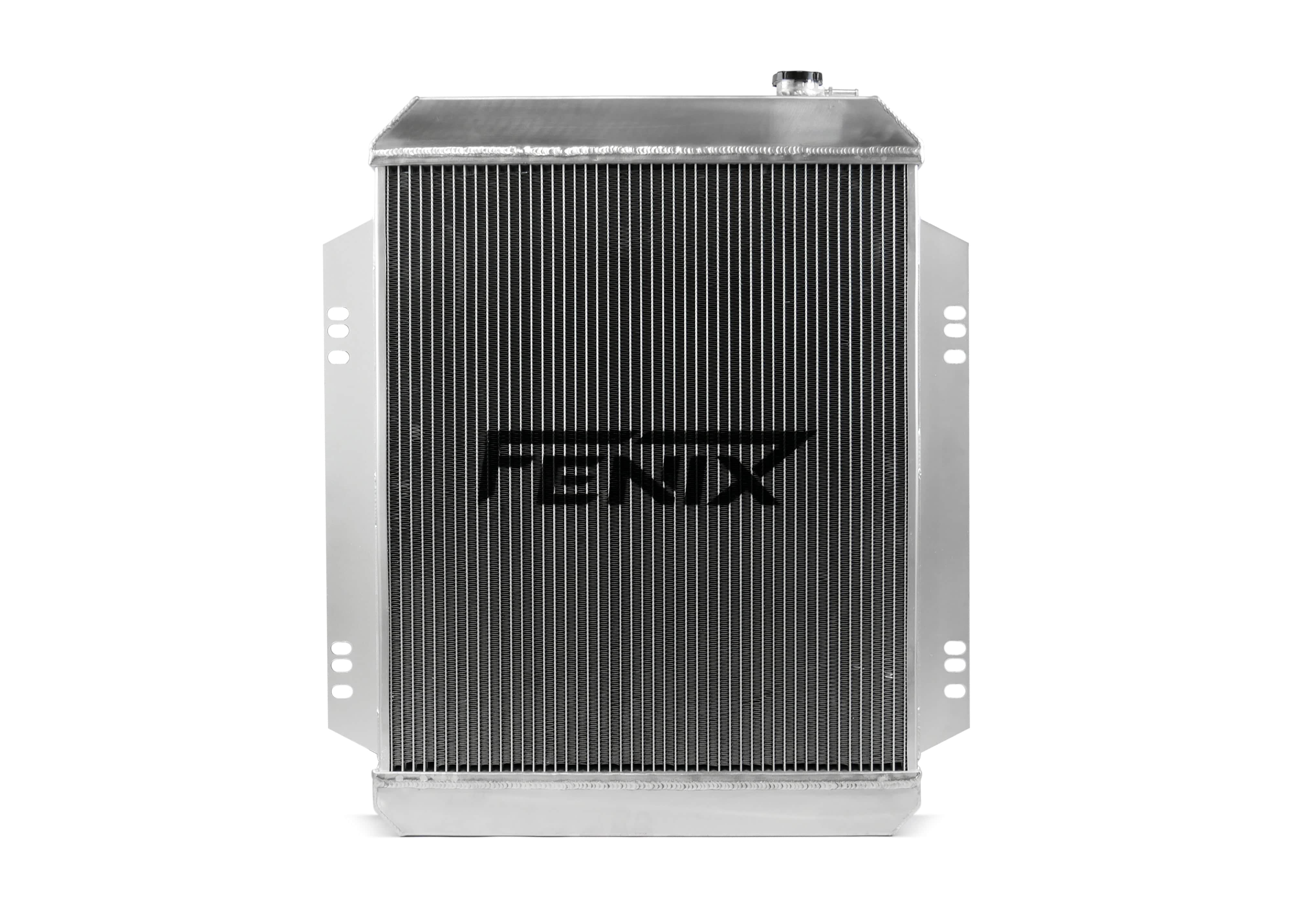 Fenix Cooling Performance Radiator Universal Tall - Top Outlet Pipe Right / Bottom Outlet Pipe Left. SR