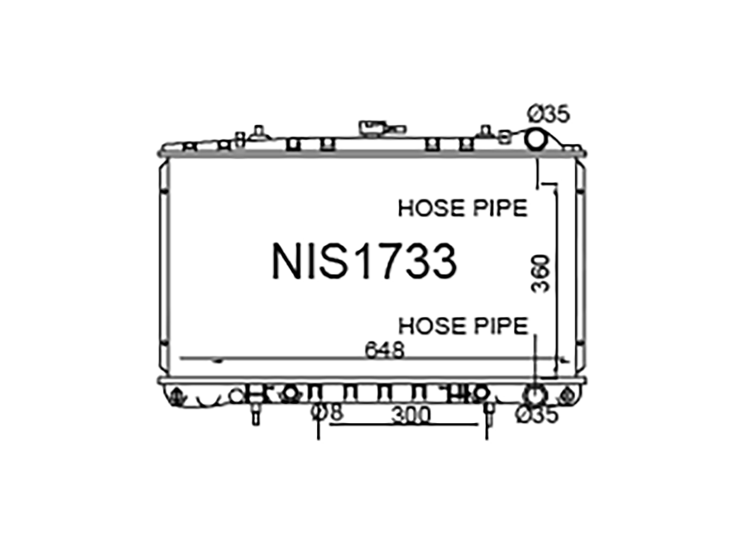 Fenix Cooling Radiator Automatic Nissan Silvia / 200SX S13 & 180SX RPS13 CA18 1989-1994 SR