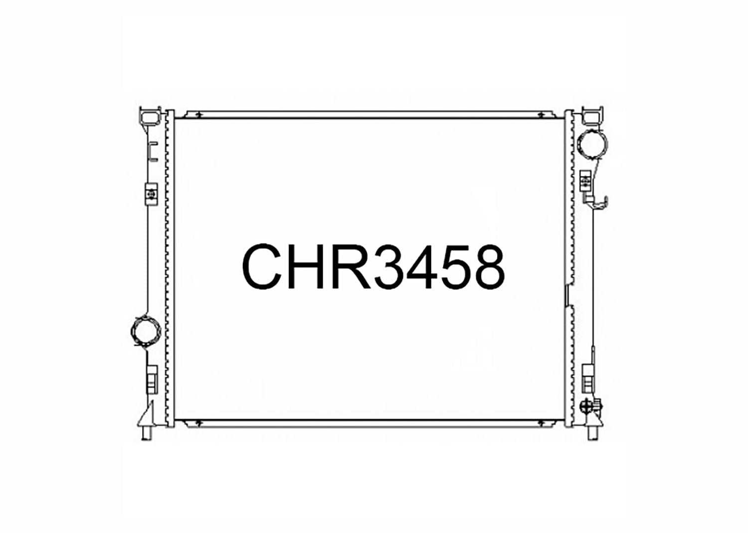 Fenix Cooling Radiator Chrysler 300C Petrol & Diesel 2004-2023 SR
