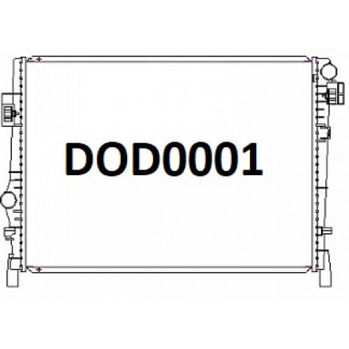 Fenix Cooling Radiator Dodge Journey 2008-2020 SR