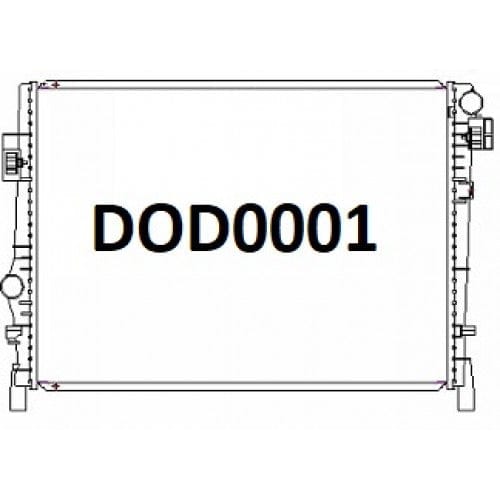 Fenix Cooling Radiator Dodge Journey 2008-2020 SR