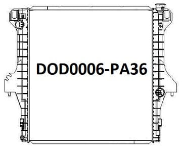 Fenix Cooling Radiator Dodge Ram 6CYL & V10 2004-2008 SR
