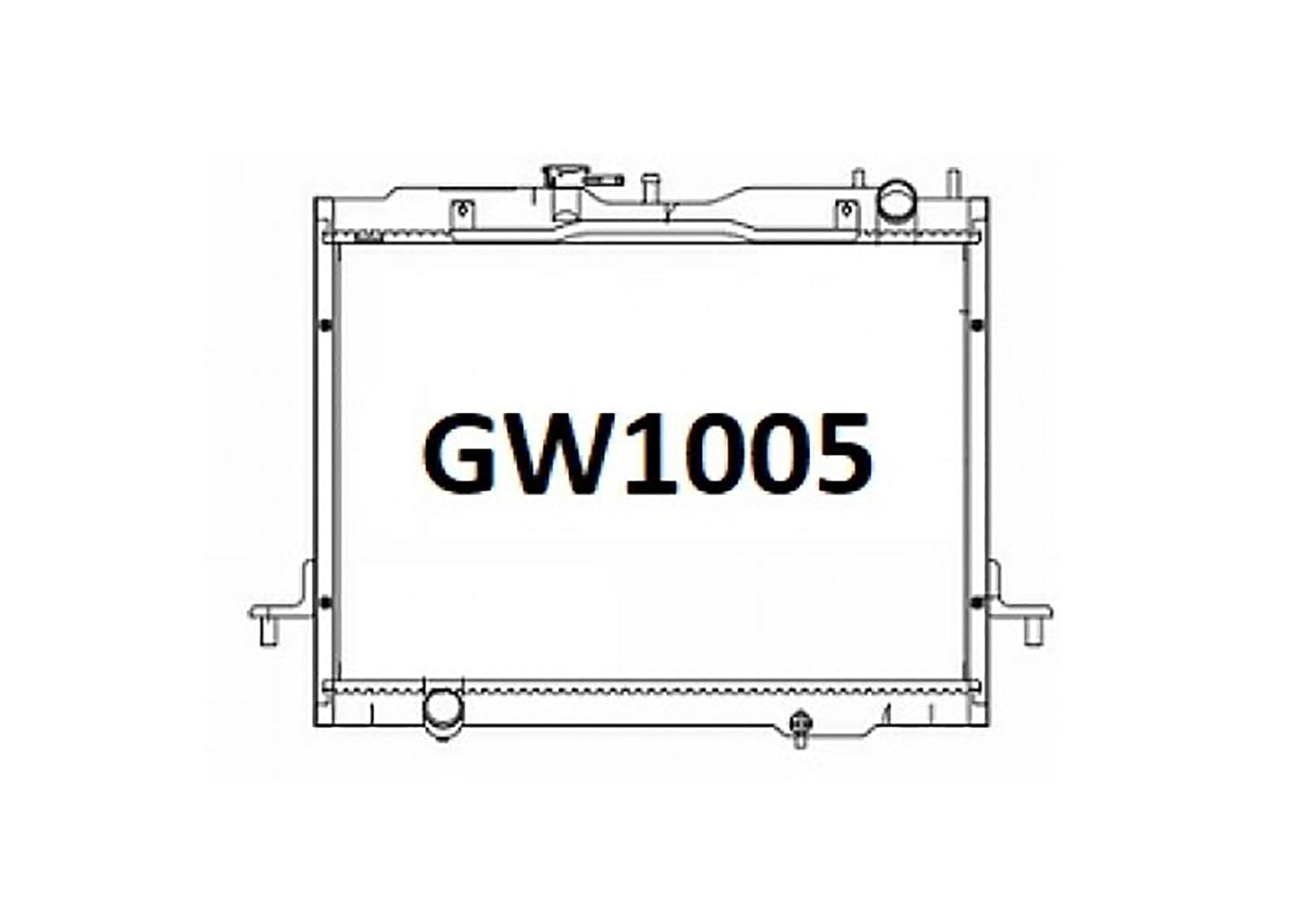 Fenix Cooling Radiator Great Wall V200 2011-2016 SR