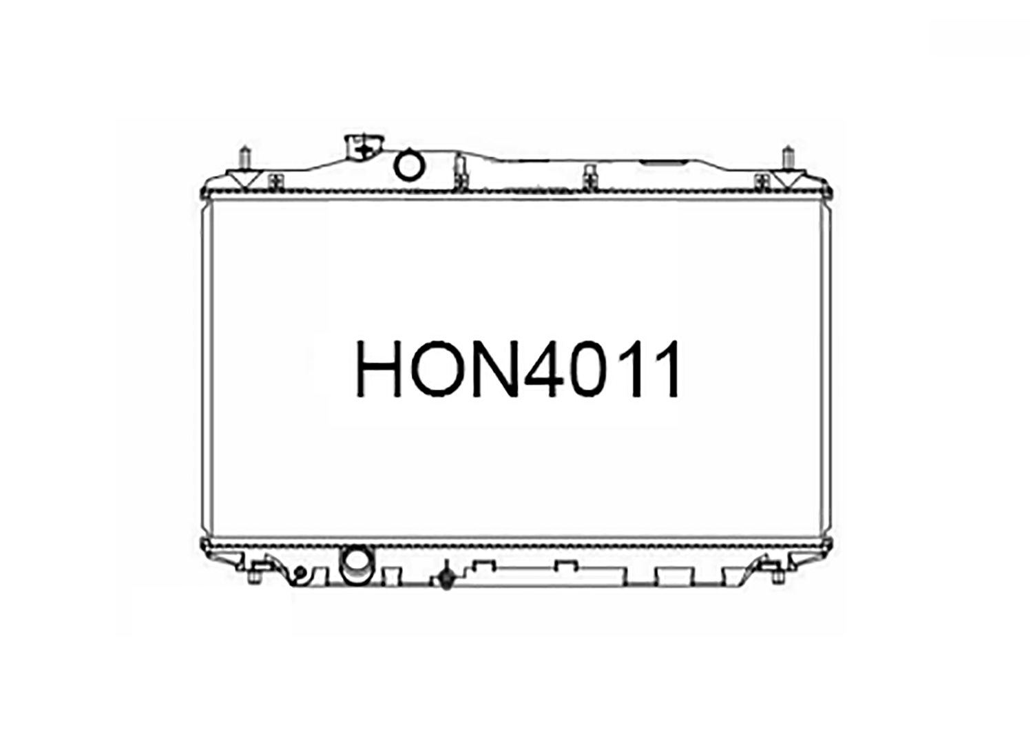 Fenix Cooling Radiator Honda Civic FN / FK 1.8L & Civic Type R FN2 2.0L Petrol 2007-2011 SR