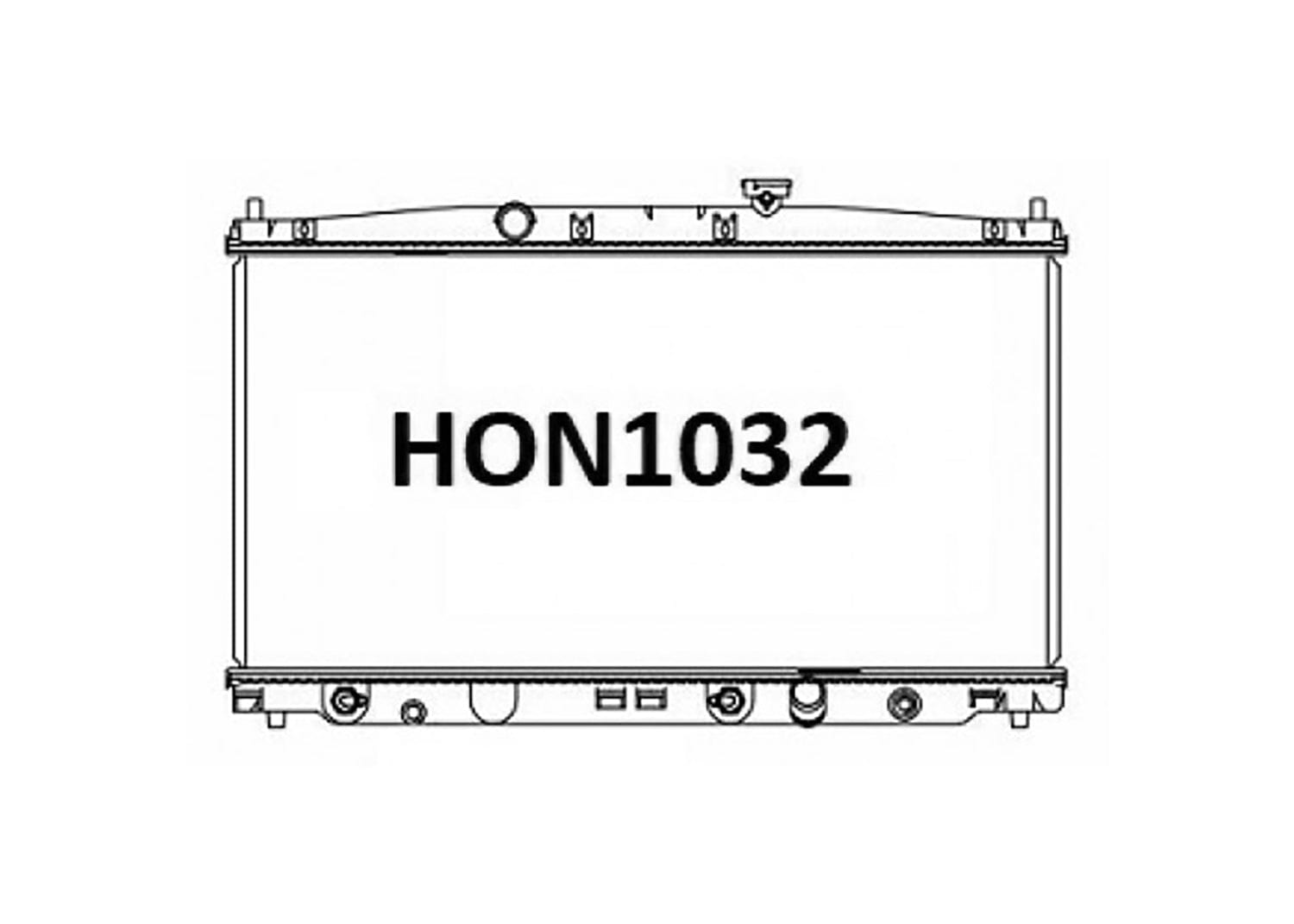 Fenix Cooling Radiator Honda CR-Z & Insight Hybrid 2010-2016 SR