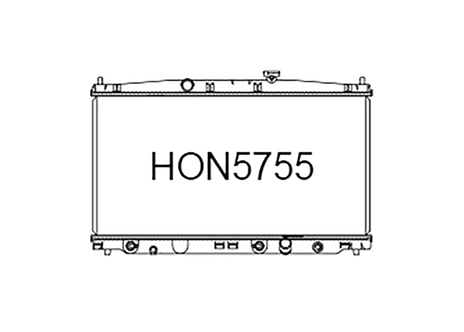 Fenix Cooling Radiator Honda Insight ZE2 / ZE3 1.3L Hybrid 2009-2014 SR