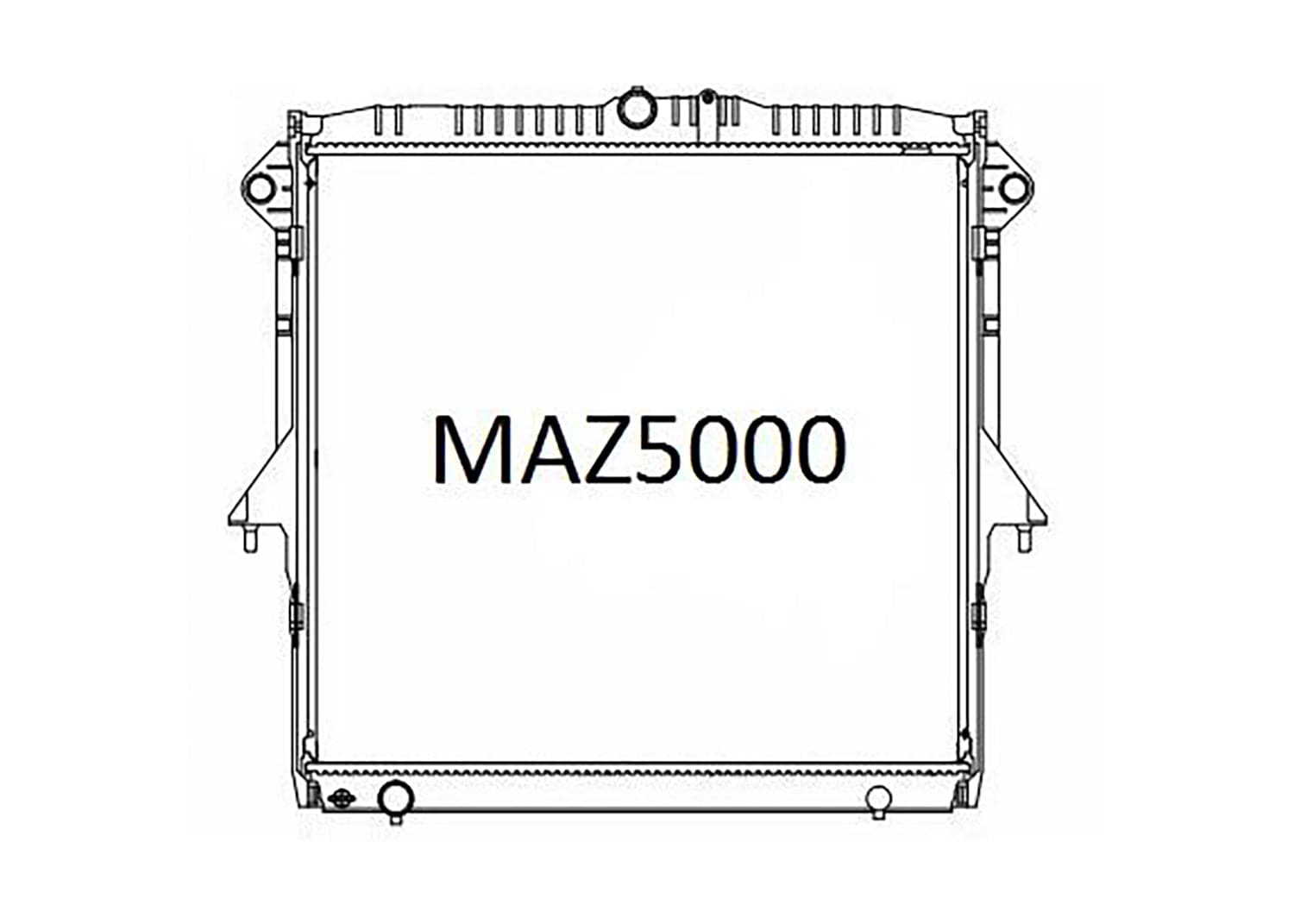 Fenix Cooling Radiator Mazda BT-50 3.2L Diesel 2011-2020 SR