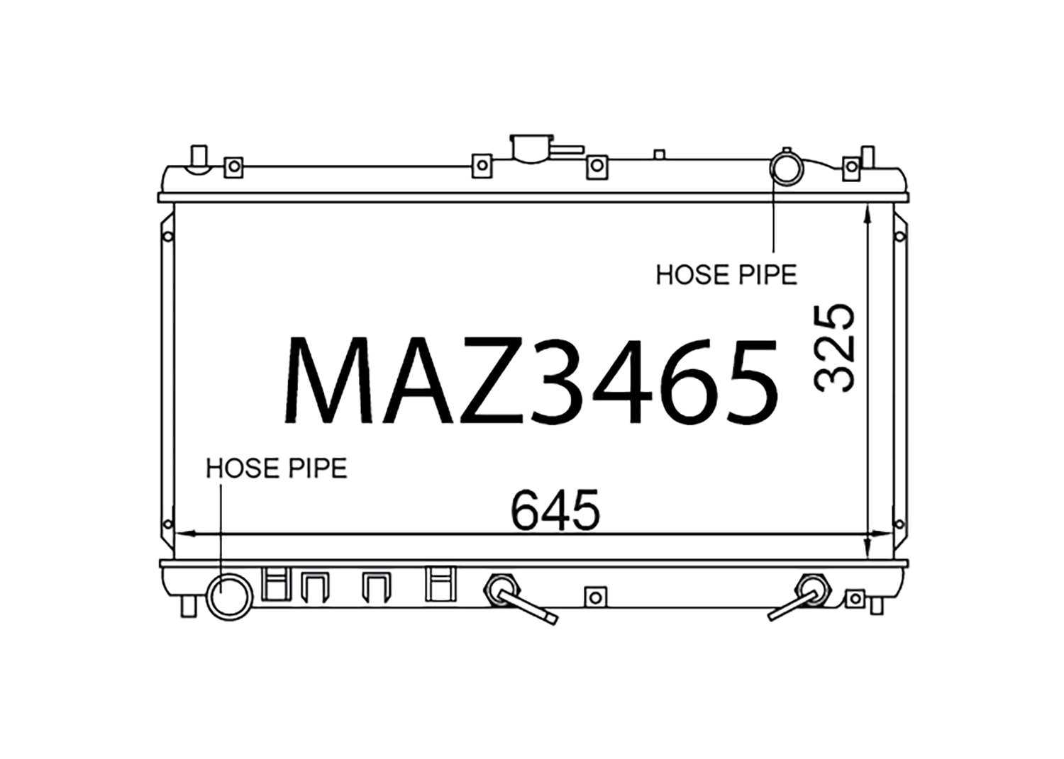 Fenix Cooling Radiator Mazda MX-5 / Miata NB B6-ZE & BP 1998-2005 SR