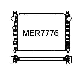 Fenix Cooling Radiator Mercedes S Class TBA SR
