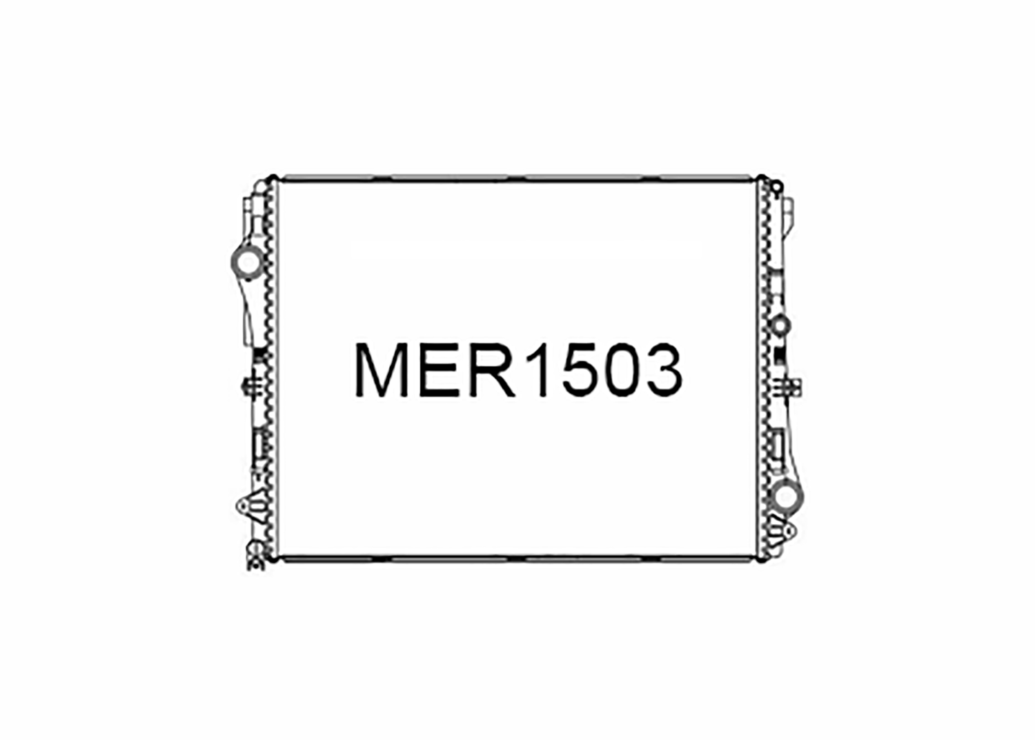 Fenix Cooling Radiator Mercedes S Class W222 2013-2017 SR