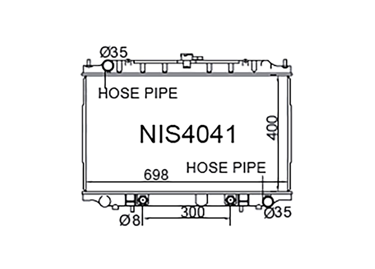 Fenix Cooling Radiator Nissan Cefiro / Maxima A32 2.0L & 3.0L V6 1994-2000 SR