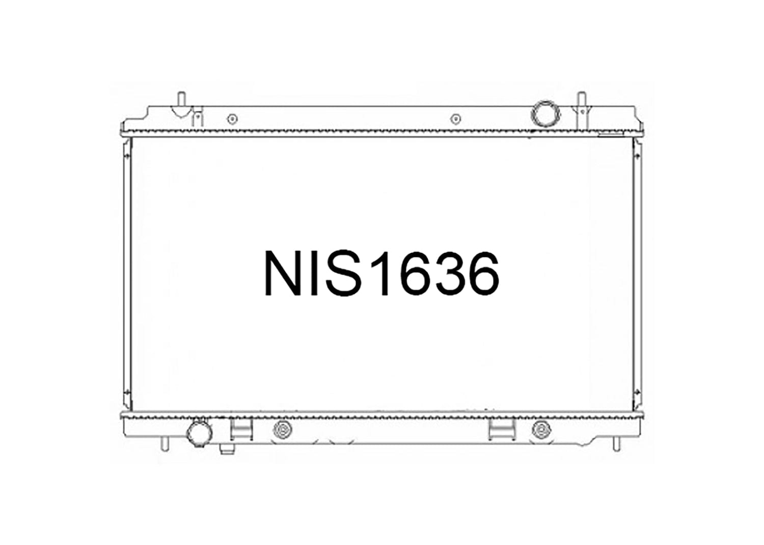 Fenix Cooling Radiator Nissan Fairlady Z / 350Z Z33 Petrol 2007-2009 SR