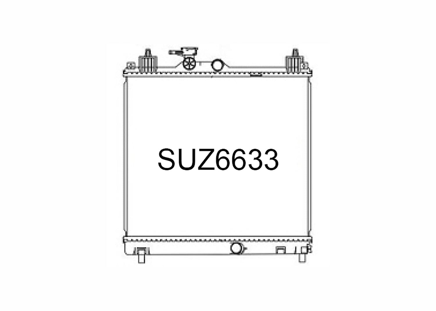 Fenix Cooling Radiator Suzuki Ignis MF 1.2L Petrol 2016- SR