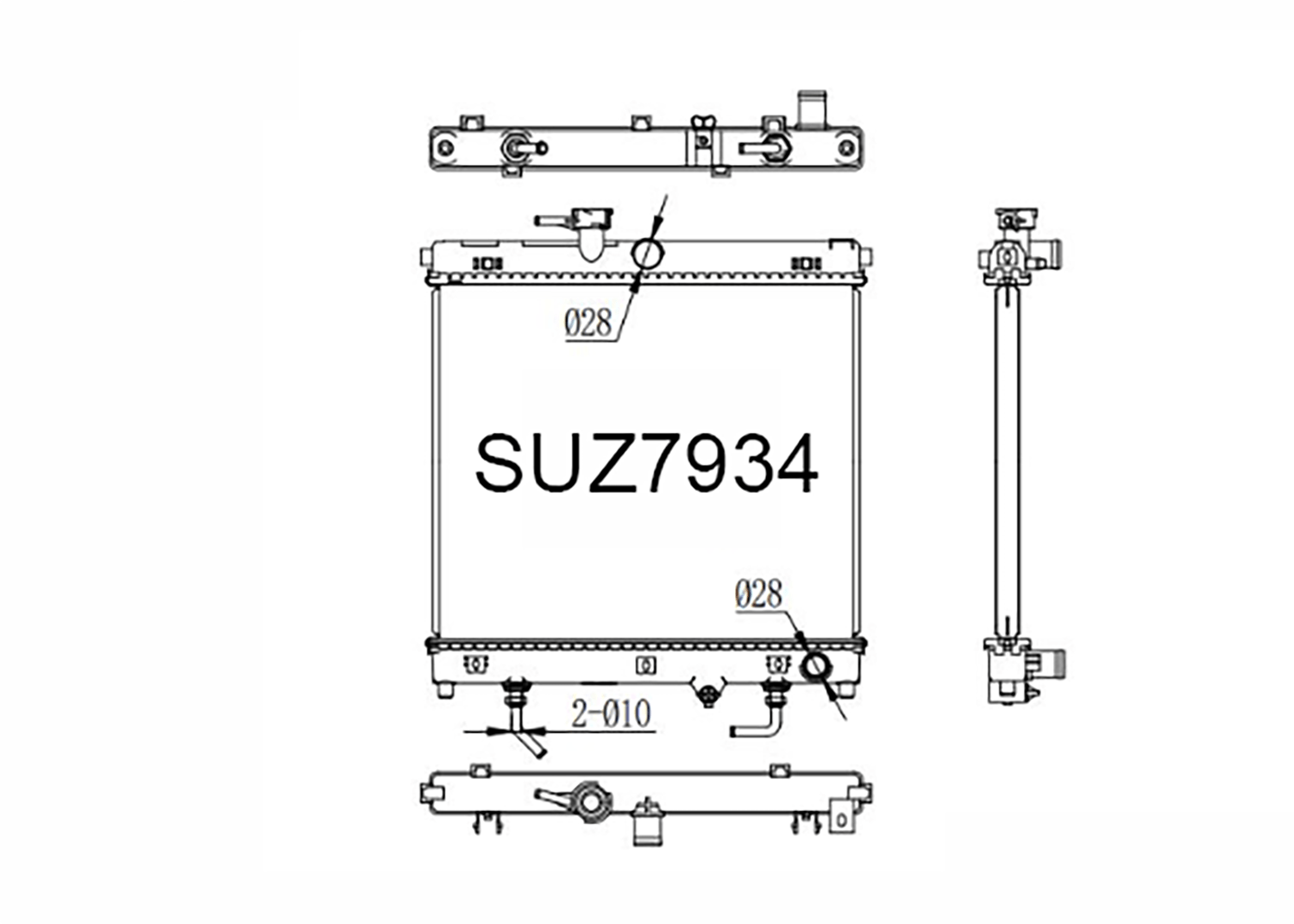 Fenix Cooling Radiator Suzuki Jimny 1.5L 2019- SR